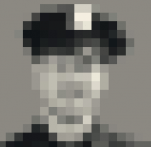 a generic, pixelated image of a police officer